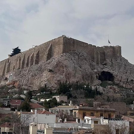 Plaka With Acropolis Rooftop View Access Athén Kültér fotó